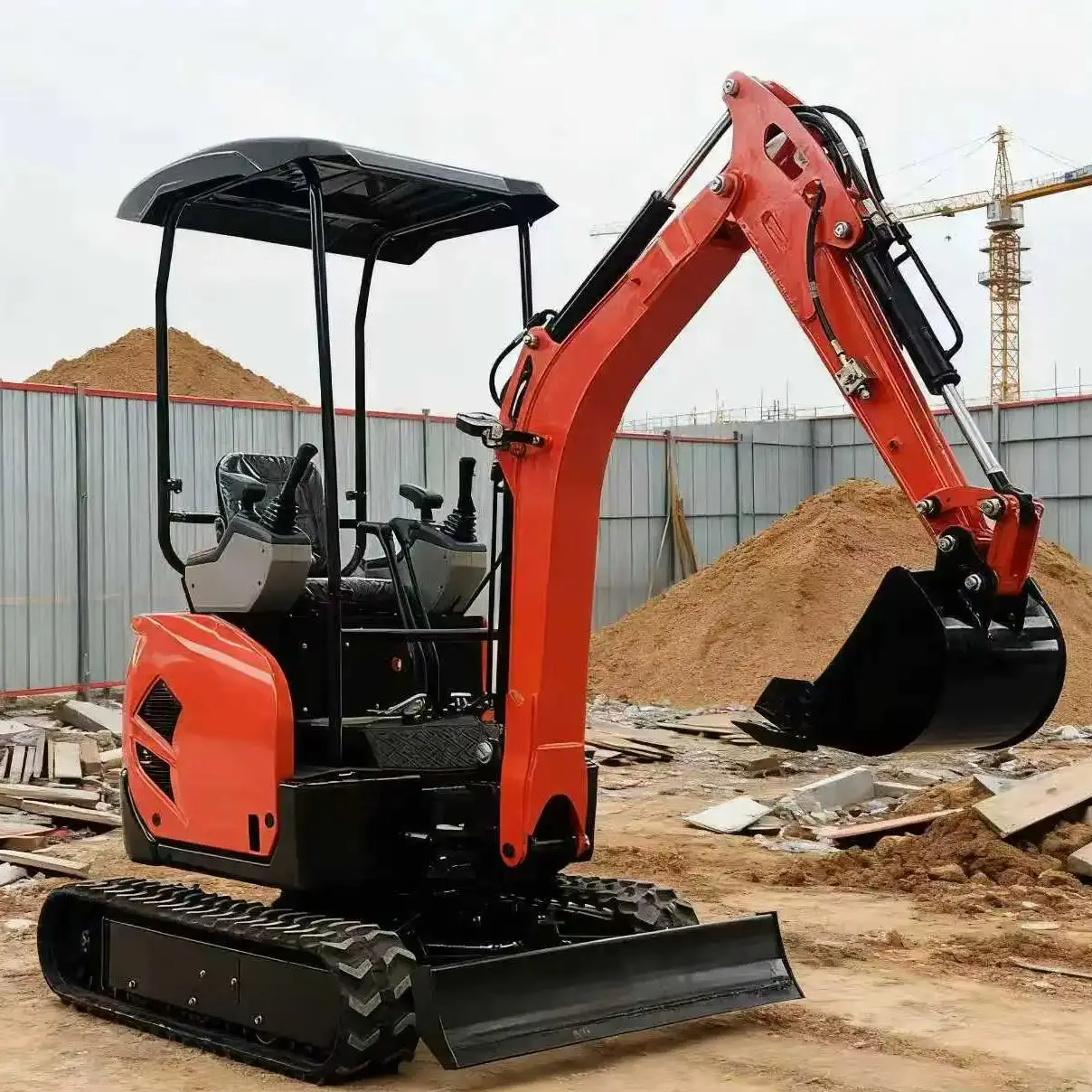 

Компактный строительный мини-экскаватор емкостью 2 тонны, используемый для проектов-эскаваций со скидкой по 60%.