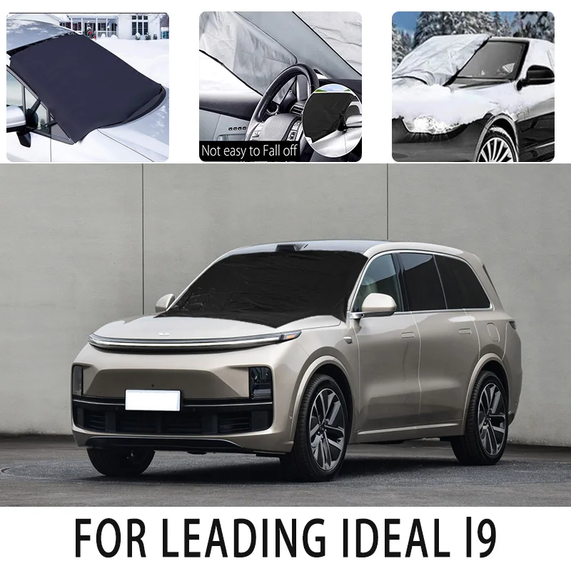 

Car snow cover front for LEADING IDEAL L9 Snowblock heat insulation sunshade Antifreeze wind Frost prevention car accessories