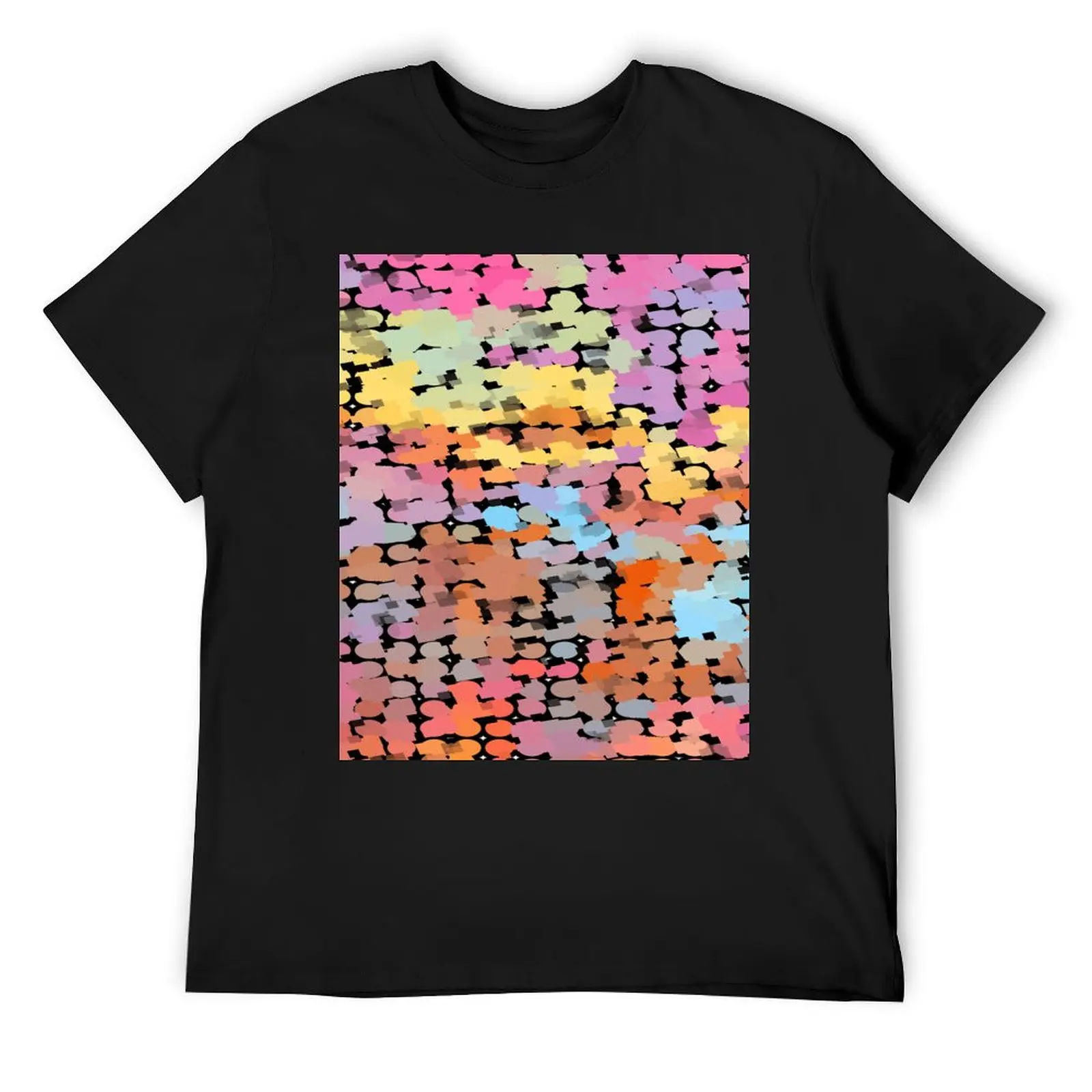 

Funky Abstract T-Shirt graphic tee shirt designer shirts summer clothes oversized tshirts for men