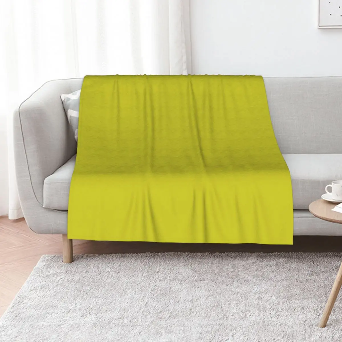 Solid Chartreuse Throw Blanket Luxury Brand for winter Sleeping Bag Beach Shaggy Blankets For Bed Blankets