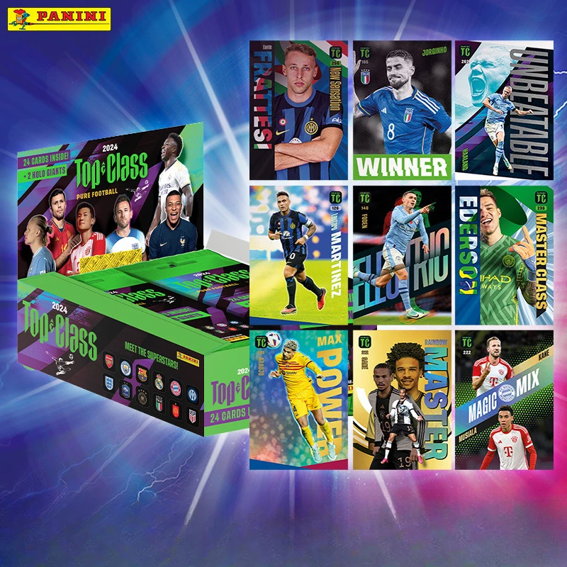 Genuine Panini 2024 Football Star Cards FIFA Top Class Messi Ronaldo Official Adrenalyn Limited Edition Fans Trading Cards
