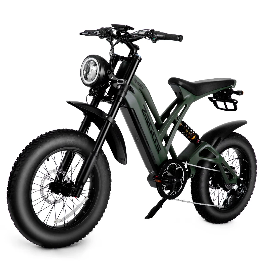 Electric off-road mountain adult bicycle tire 20 1000w 52v20ah urban commuting long endurance youth electric bicycle