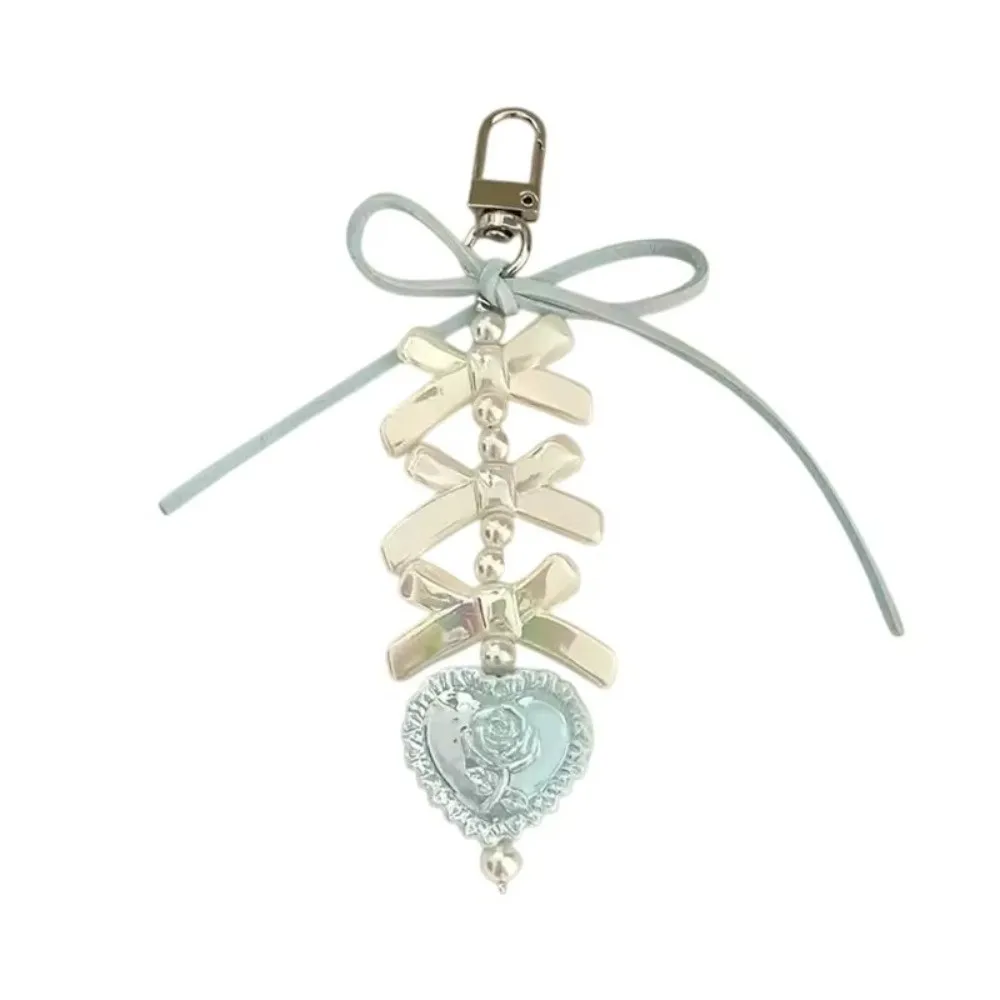 

Высококачественный брелок-бантик с бусинами, ручной работы, для сумок, рюкзаков, подвеска, аксессуар для сумки