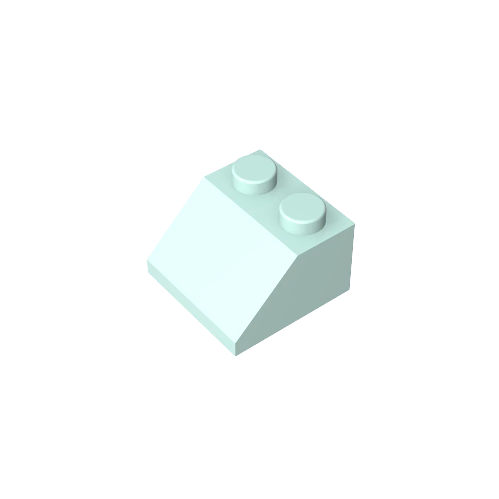 Gobricks GDS-589 Helling 45 °   2x2 compatibel met Lego 3039 DIY educatieve bouwstenen voor kinderen, technisch