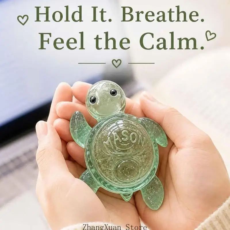 Animal Pocket Hug Miniature Glass Animal Figurine Encouragement Card for Desk 3XUF