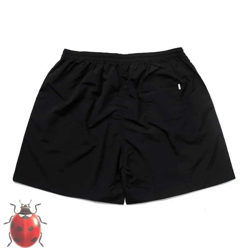 Solid Color JJJJound Shorts Thin Fabric Beach Shortpants Men Women High Quality Mesh Quick Drying Drawstring Breathable Breeches