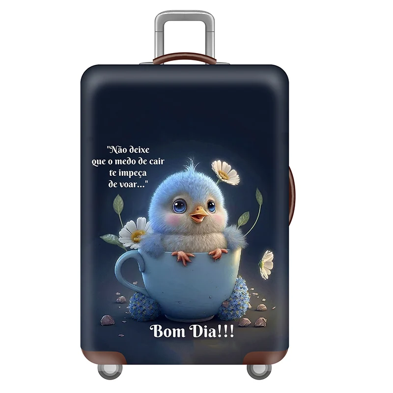 New 3D Cartoon Luggage Cover Quality Elastic Luggage Protective Covers Travel Accessories Suitable 18-32 Inch Trolley Case Cover