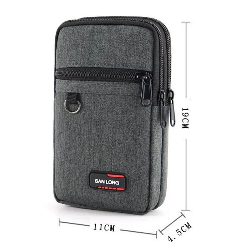 Marsupio impermeabile borsa a doppio strato Oxford Outdoor Military Waist marsupio da uomo custodia per telefono borsa tattica da caccia da campeggio