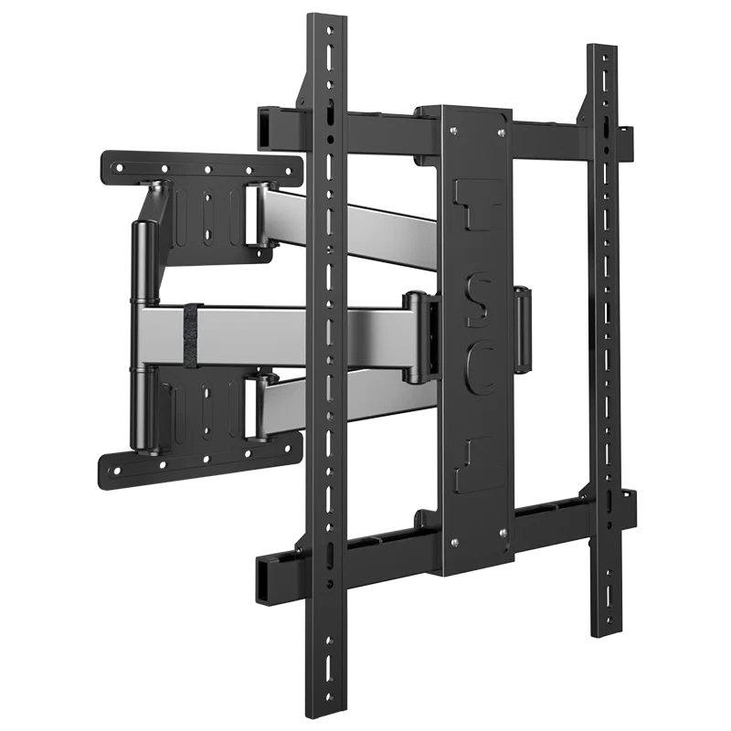 

“DY637U"Suitable for 50-90 inch large angle universal swing TV hanger, adjustable elevation angle, load-bearing capacity of 70kg