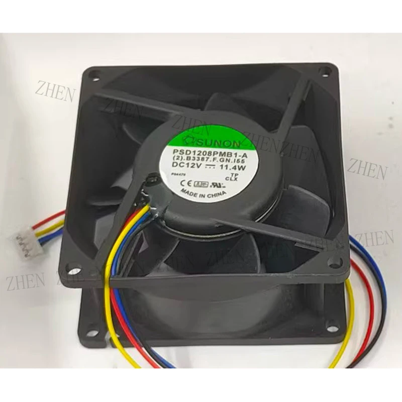 

S New for SUNON PSD1208PMB1-A DC 12V 11.4W 4-wire cooling fan#QW