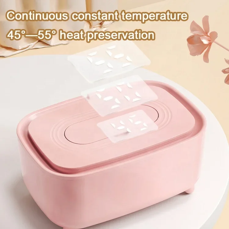 Hot selling portable travel electric modern wipe warmer dispenser wipe heater baby wet wipes warmers