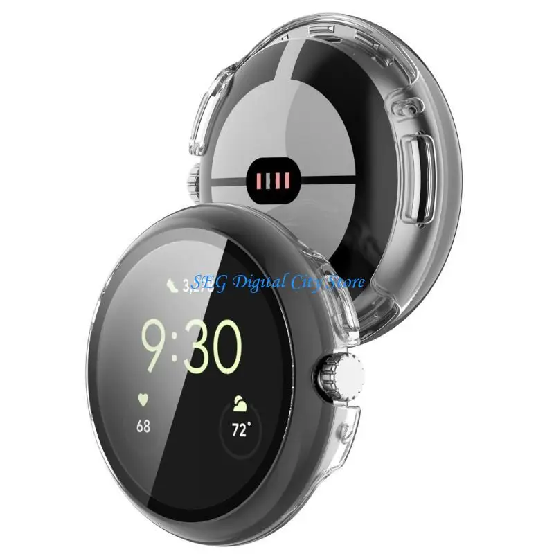 

U75B PC Case Shell for Watch Scratchproof Case with Glass Film