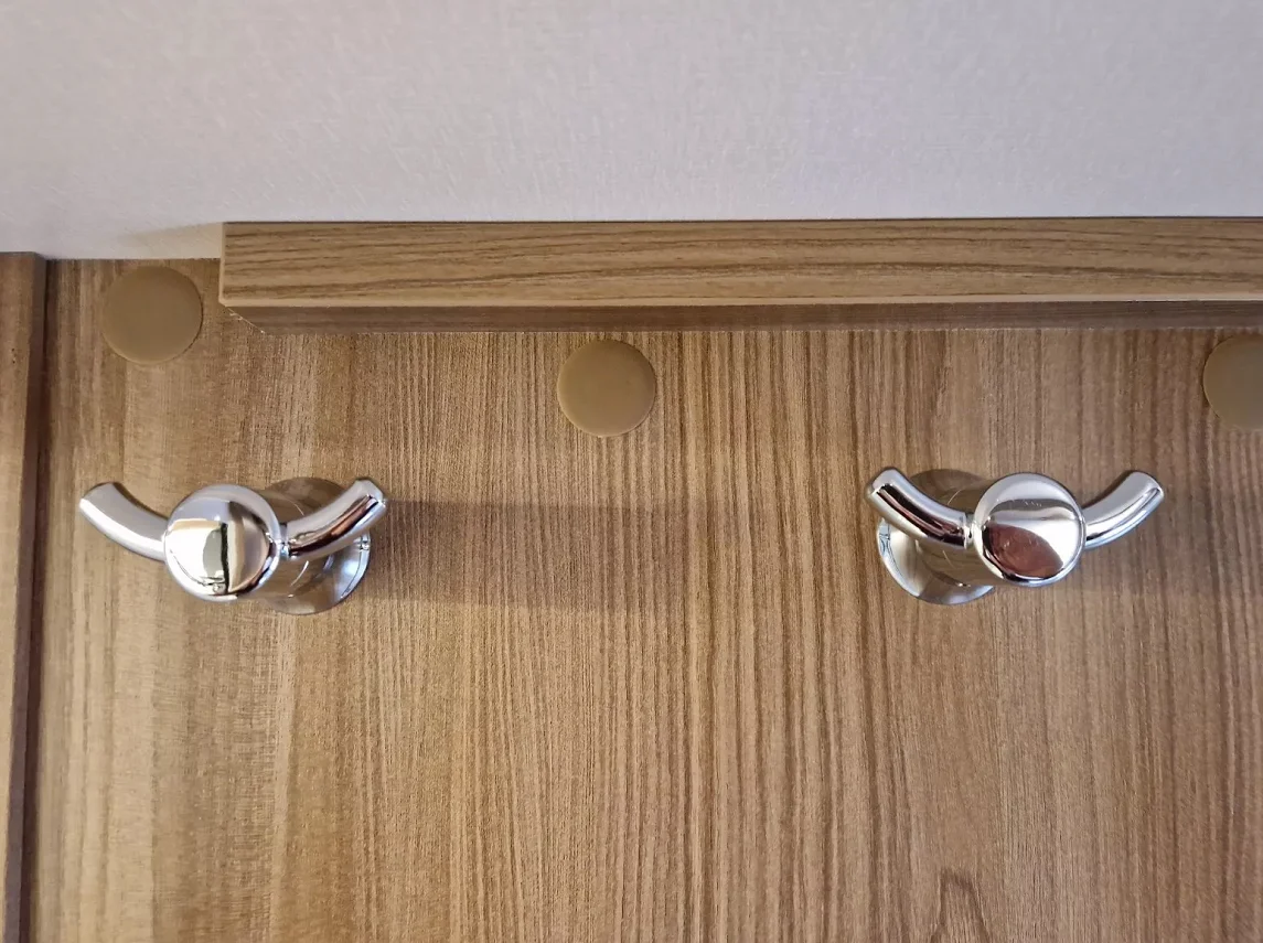 RV Bathroom Towel Clothes Hooks RV Parts Towel/Robe/Coat Hooks Home Camper Load-Bearing Hook RV Accessories For Car Storage Hook