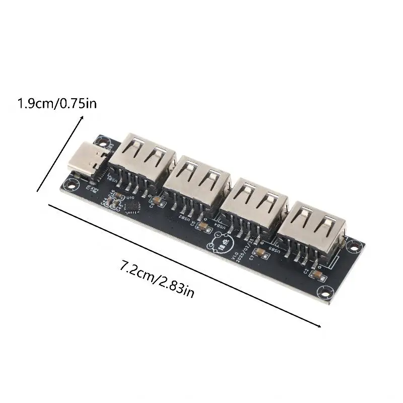 USB Splitter Module For DIY Electronics CH334 USB 2.0 HUB 4 Port USB Expander MTT Multi Transaction Translator
