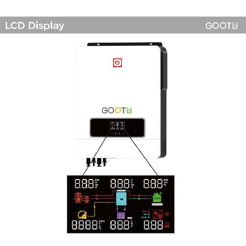 GOOTU Hybrid Solar Inverter 10200W 48V Only For Vip