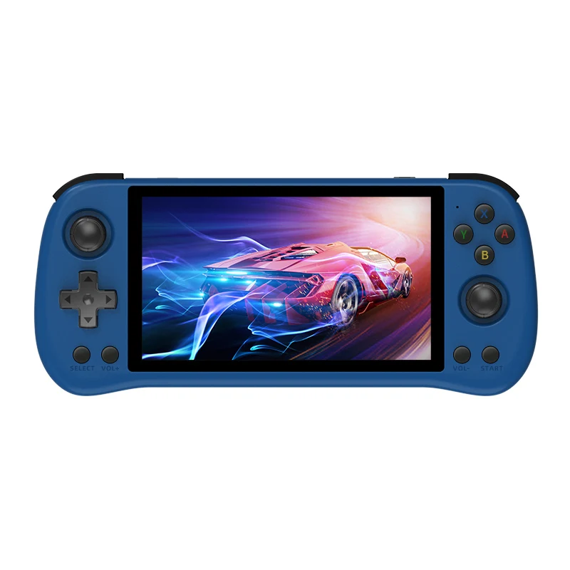 

Портативная игровая консоль POWKIDDY X55 5.5 дюймов 2024 с IPS-экраном 1280*720, процессором RK3566, открытой операционной системой, Wi-Fi и 2 ГБ ОЗУ DDR4X для ретро-игр