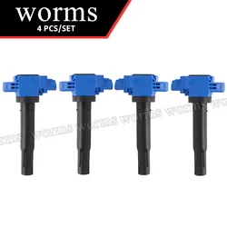 Worms bobina di accensione ad alte prestazioni 4 pezzi Set per Suzuki Swift IV V Sx4 S-Cross K12B K12C K14C muslimatexam