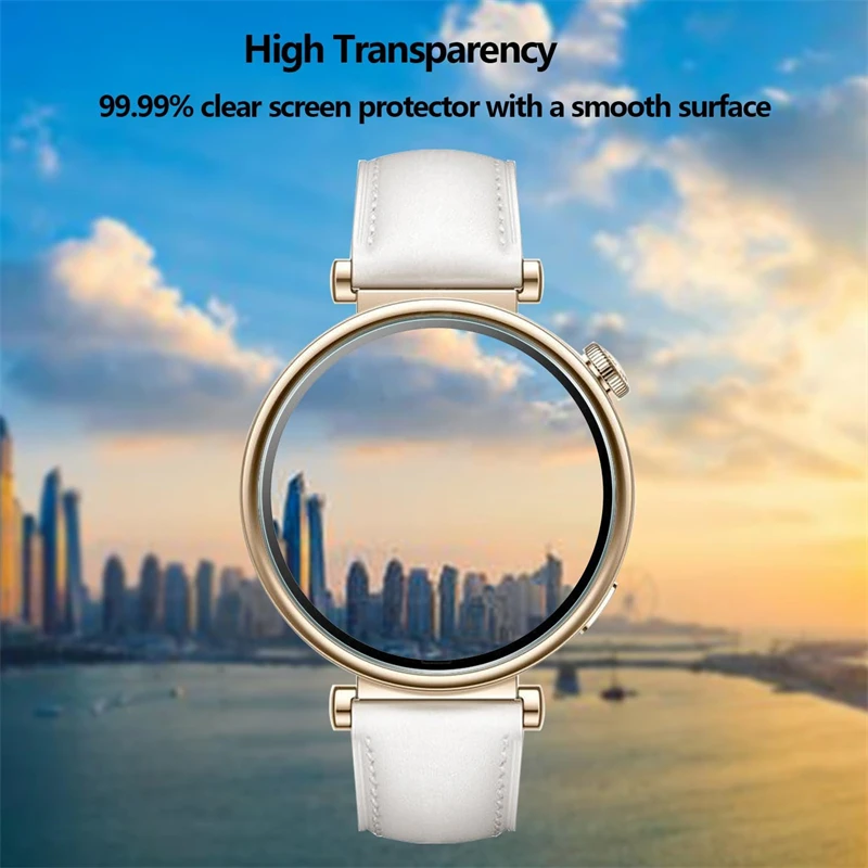 الزجاج المقسى لهواوي ساعة GT 4 46 مللي متر 41 مللي متر الأفلام المضادة للخدش حامي الشاشة لهواوي GT4 41 46 مللي متر الغطاء الواقي فيلم