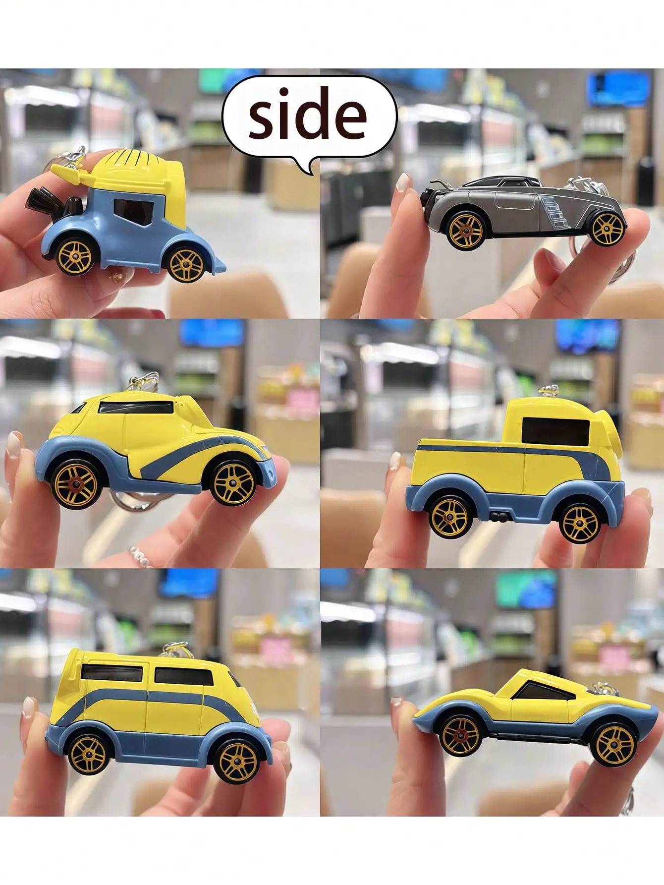 1 قطعة MINMINo Minions جديد إبداعي ولطيف حقير لي التوابع سيارة صغيرة المفاتيح الكرتون هدية مخلب آلة المدرسية قلادة ، t