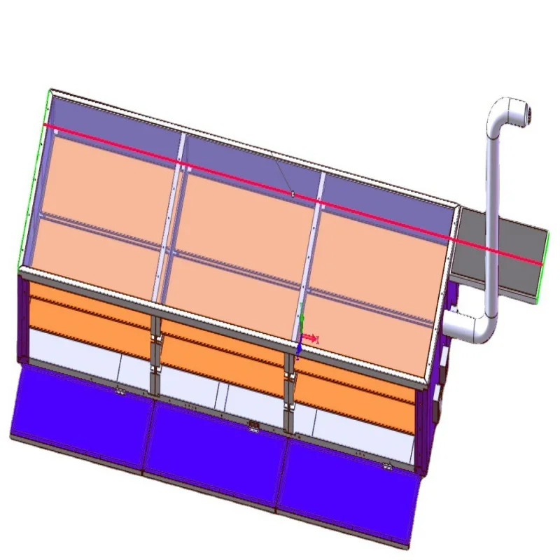 

AMS-300 Солнечная сушилка в стиле дымохода, сушилка для овощей, фруктов, морепродуктов, рыб, зерен, сельского хозяйства
