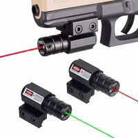 AR15 M4 M16 AK Glock G17 G19 G22 G34 G43X G1-4 Pistol Airsoft Tactical Training Red Green Dot Hunting Laser Training Bore Sight