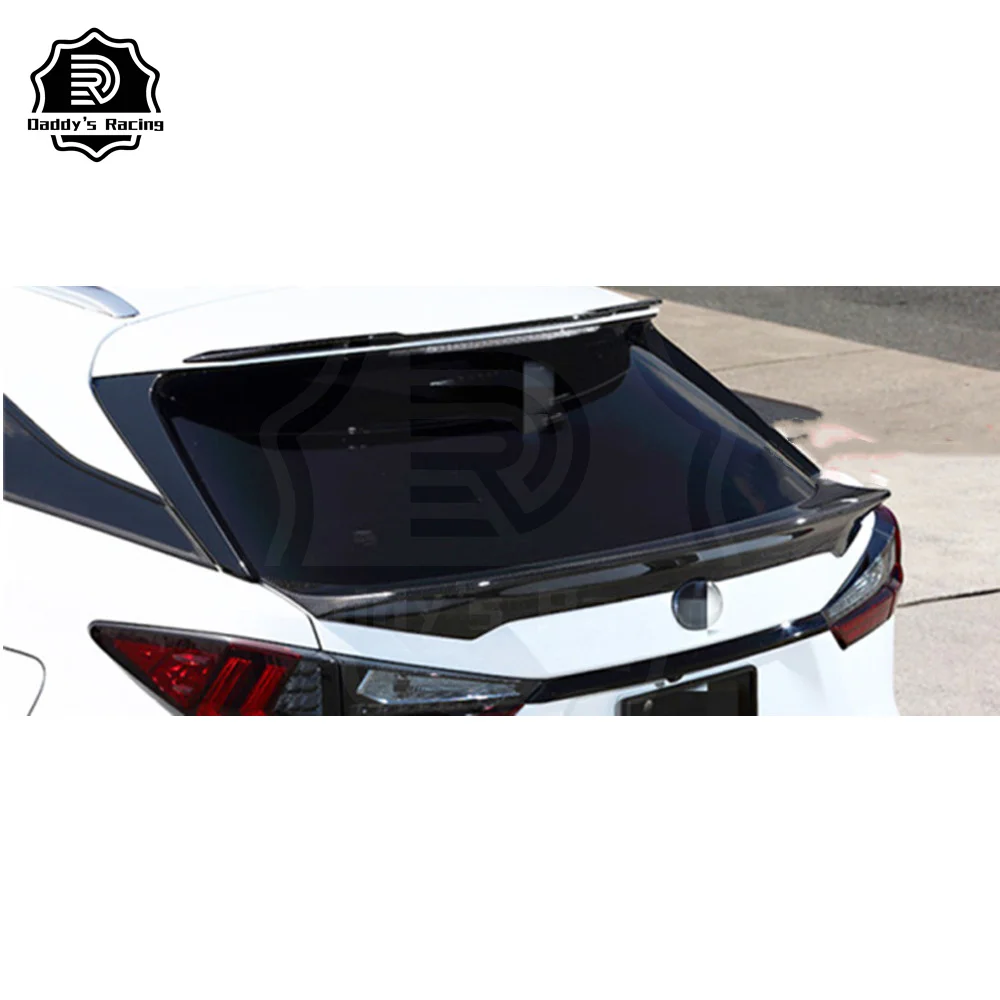 Carbon Fiber Rear Spoiler Wing Fit For RX200T 450H 2016-2020 DD Style High Quality Car Tuning