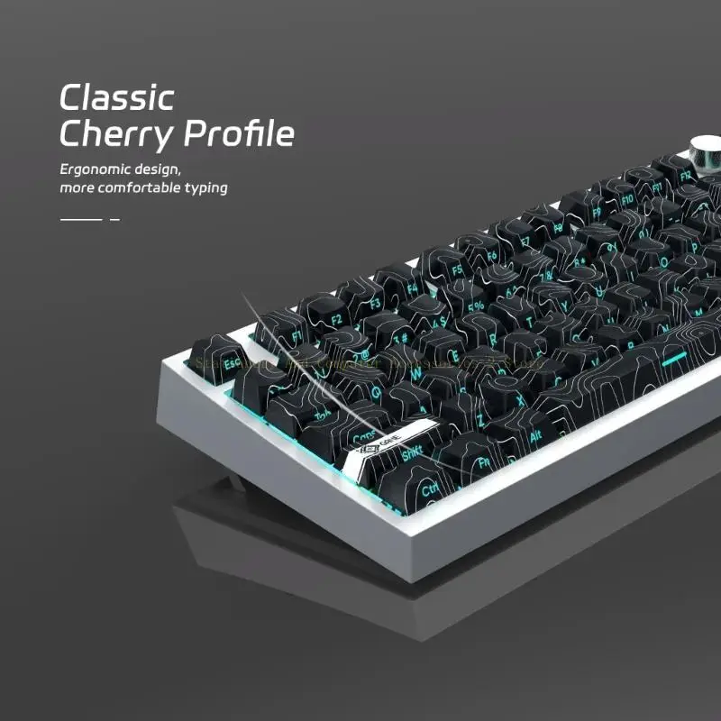 108/135 KEYCAPS CAPS PBT PBT LARGA BENÇÃO CAPA TECLADOS MECÂNICOS GAMING MECÂNICO VESIMENTO VESIMENTO NO NO