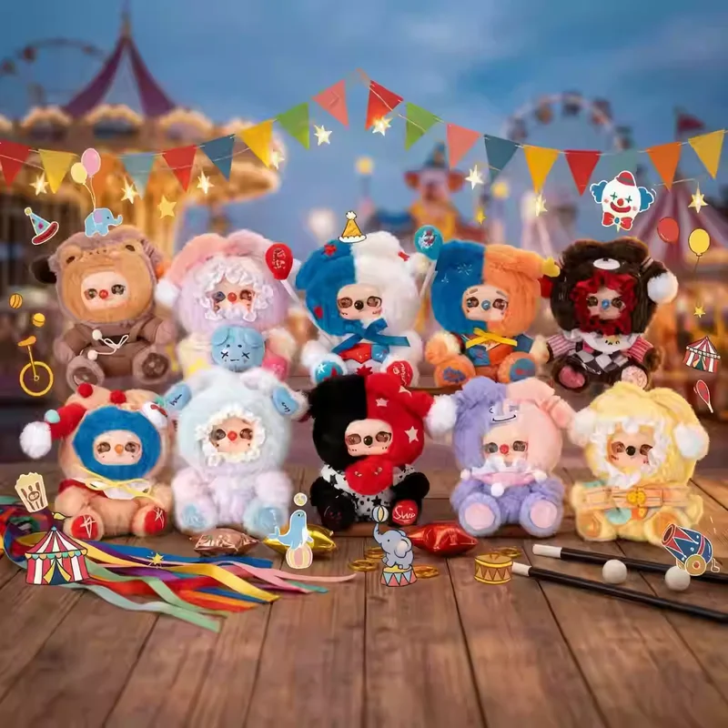 

Original In-Stock JOEYDODO Dream Clown Town Series Vinyl Doll Blind Box Backpack Pendant Desktop Collection Figurine Toys Gifts