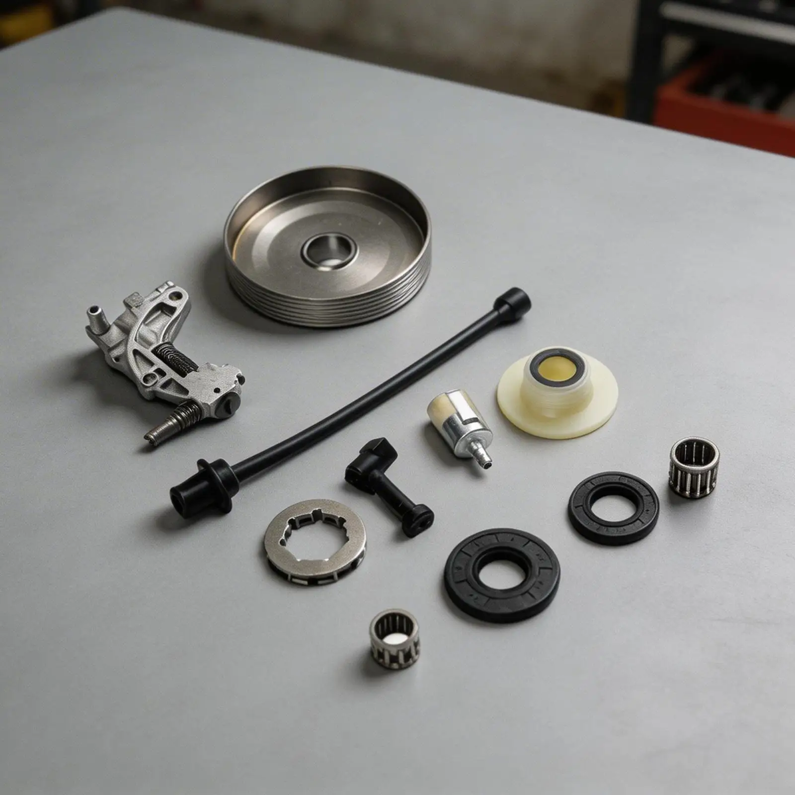 Garden Maintenance 1 Set Chainsaw Clutch Replacement Clutch Drum Tool Part Fuel Filter Line Plastic Construction