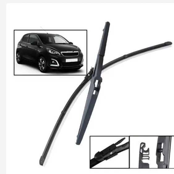 

Suitable for Citroen C1 II 2014 2015-2020 wipers front and rear wipers 26 inches + 12 wipers