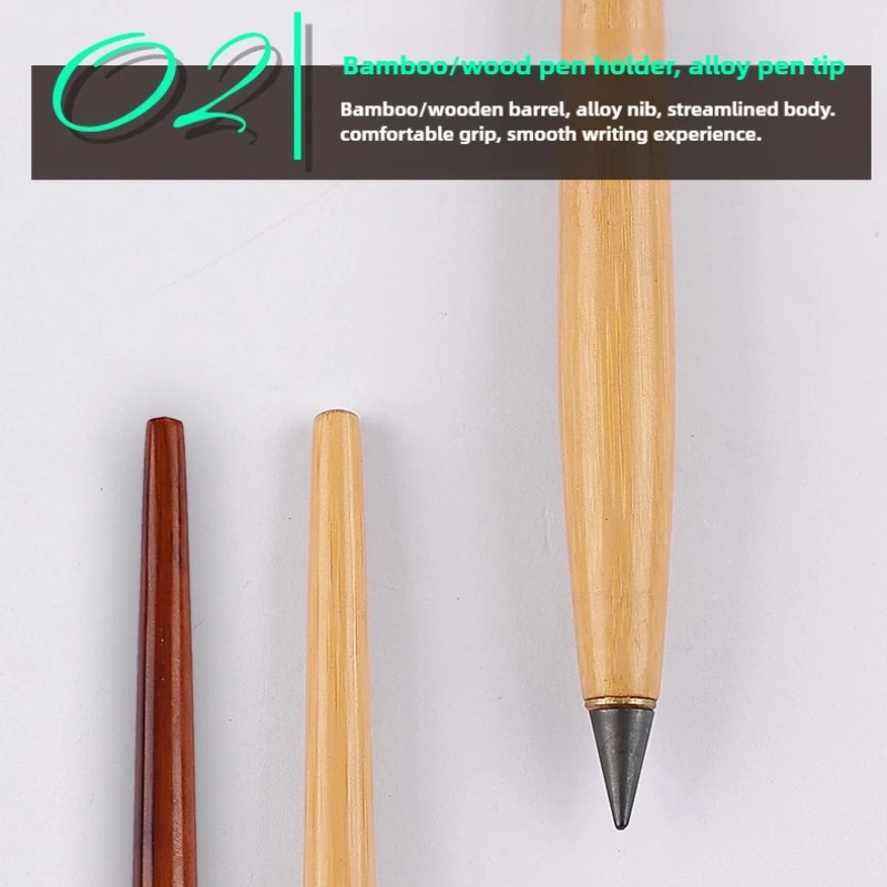 ดินสอไม้ไม่ต้องเหลา ไม่หัก สำหรับเด็ก เขียนได้ไม่จำกัด เหมาะสำหรับวาดภาพ ศิลปะ อุปกรณ์สำนักงาน อุปกรณ์การเรียน เครื่องเขียน