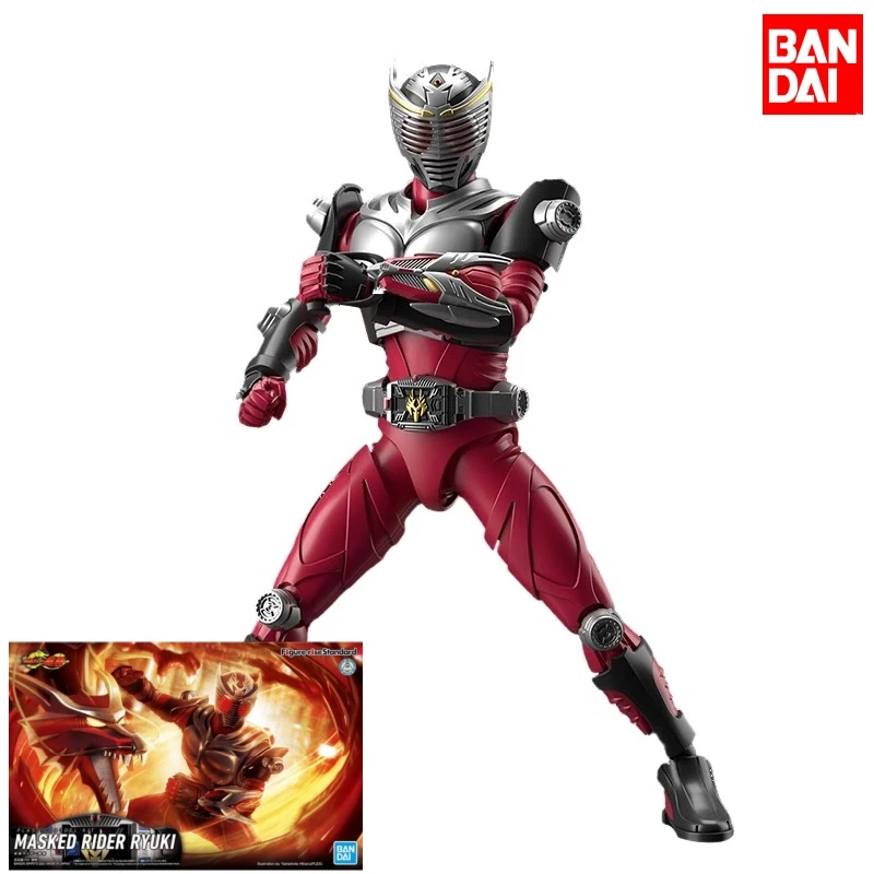 

Bandai Original Figure-rise Standard Masked Rider Anime Figure Kamen Rider Ryuki Action Figure Assembly Toys Gifts For Children