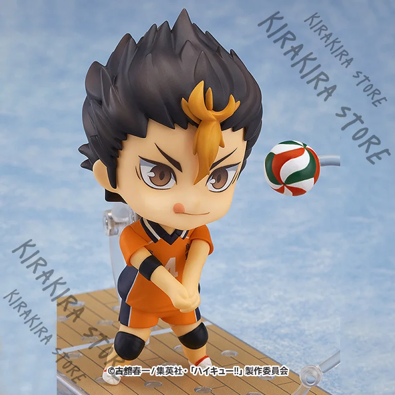 

Haikyuu!! Yu Nishinoya Official Q Version Figurine Mascot Model Collector's Edition Cosplay Anime Accessories Ornaments Adorn