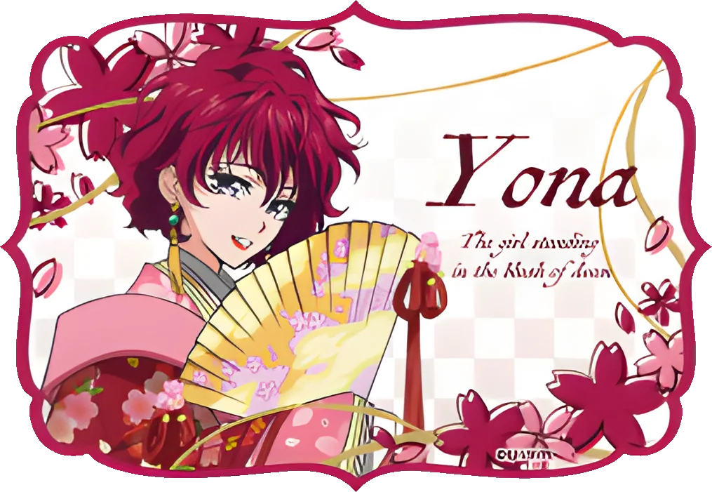 Anime Fans Akatsuki no Yona: Yona of the Dawn characterstation model board table decoration friend Gifts  model board table