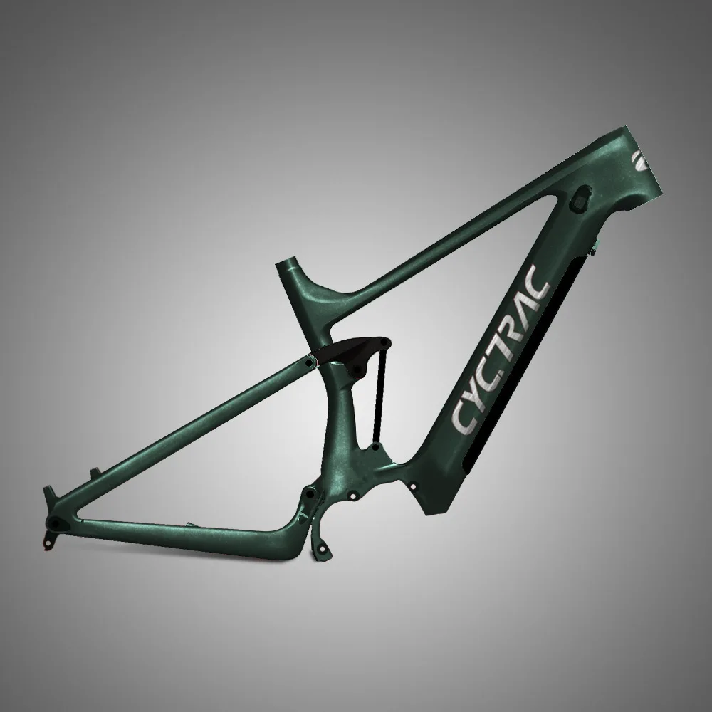 TWITTER-EM9Carbon Fiber Bafang Bicycle Frame, Mid-mounted Motor, Electric Assist, Mountain Bike, Full Shock Absorber, Soft Tail