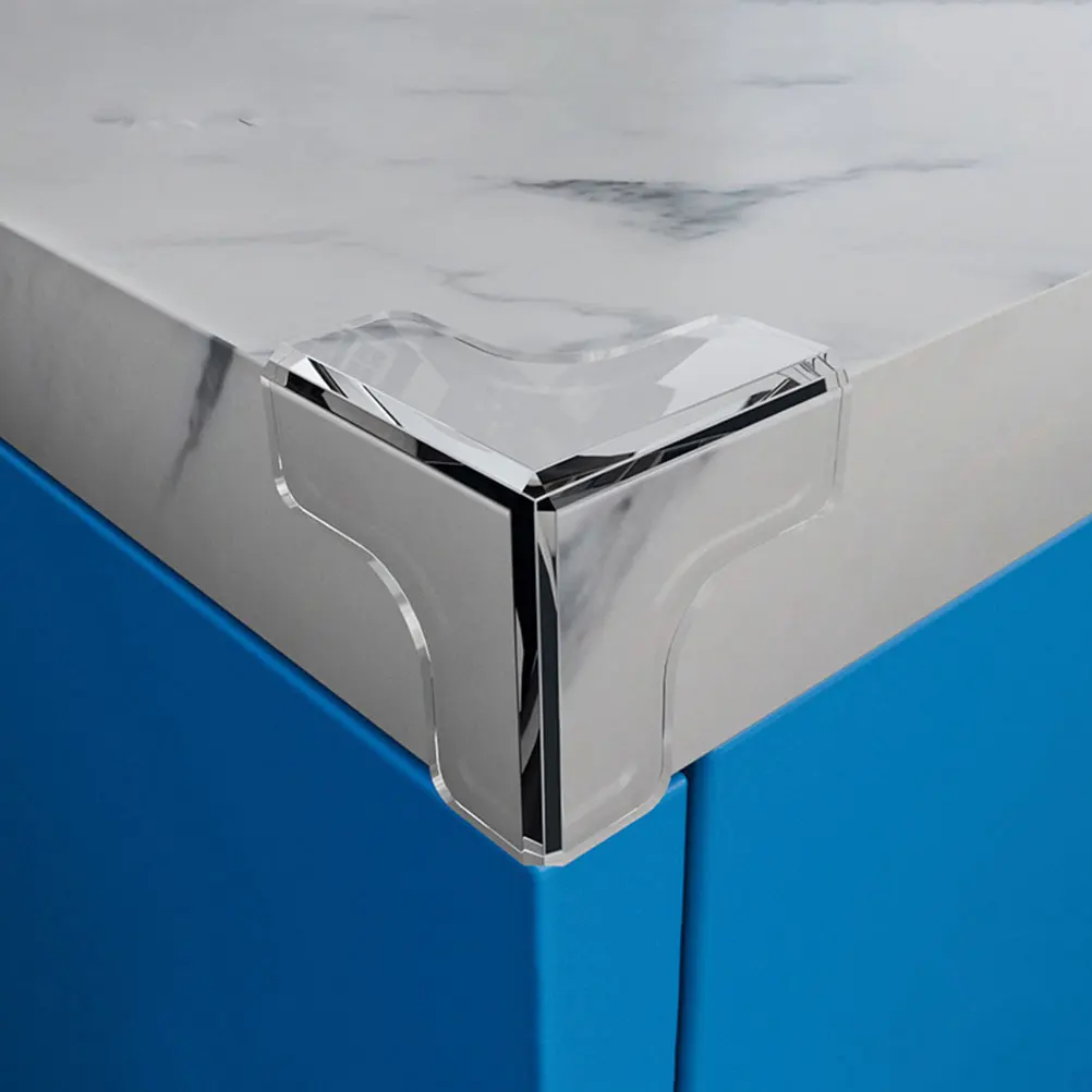 

10Pcs Transparent PVC Corner Guards Thickened Soft Edge Protectors for Baby Safety Furniture Protection Clear Table Corner