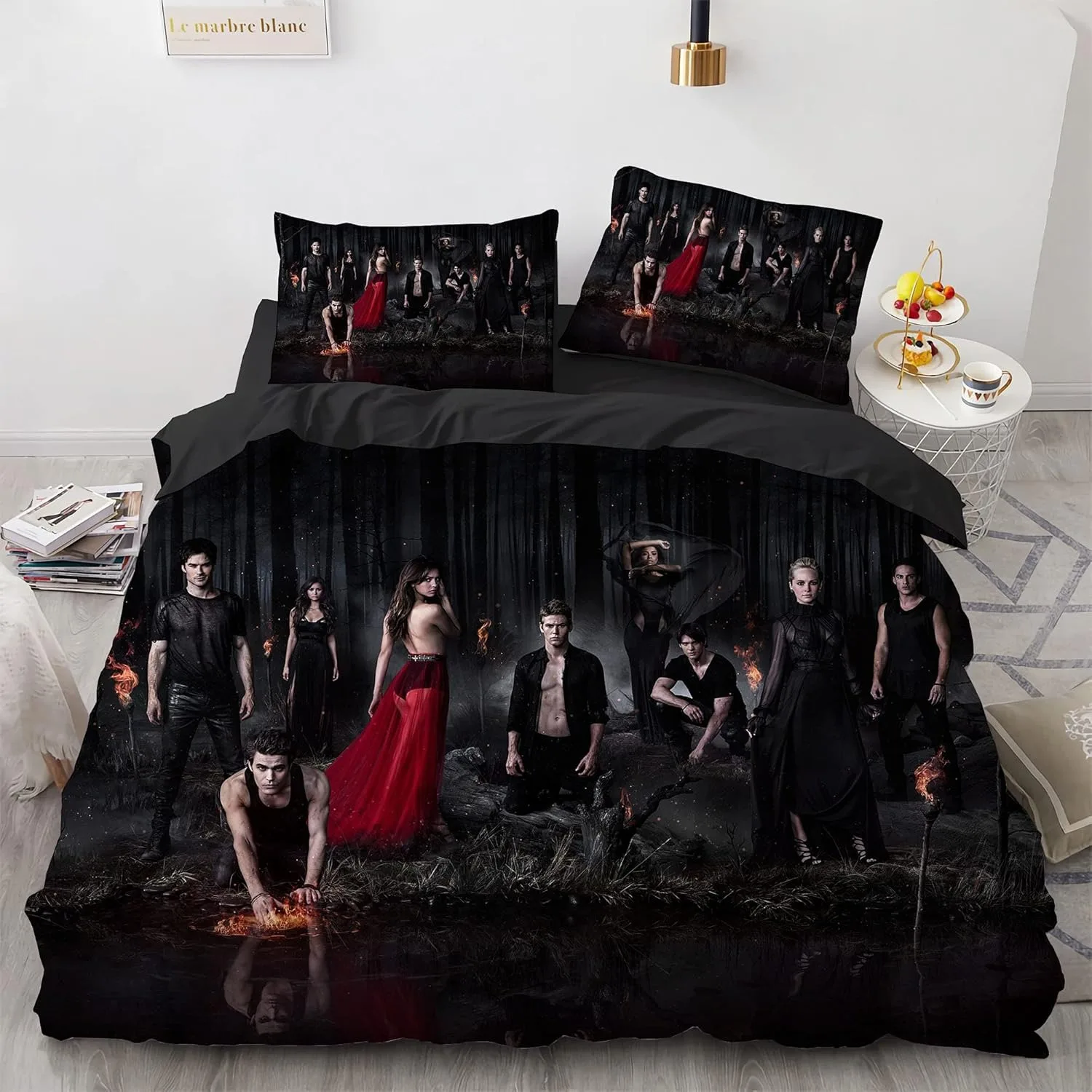 The Twilight Saga Bedding Set Single Twin Full Queen King Size Bed Set Vampire girl Duvet Cover Beddings Suit Birthday Gift