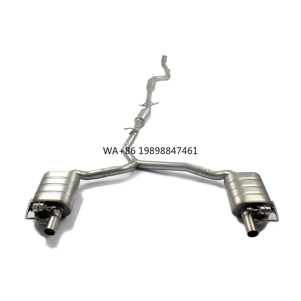 

OEM New Style Exhaust For Benz W205 C200/C260/C300 2015-2022 2.0T Stainless Steel Exhaust Pipe Performance Exhaust System