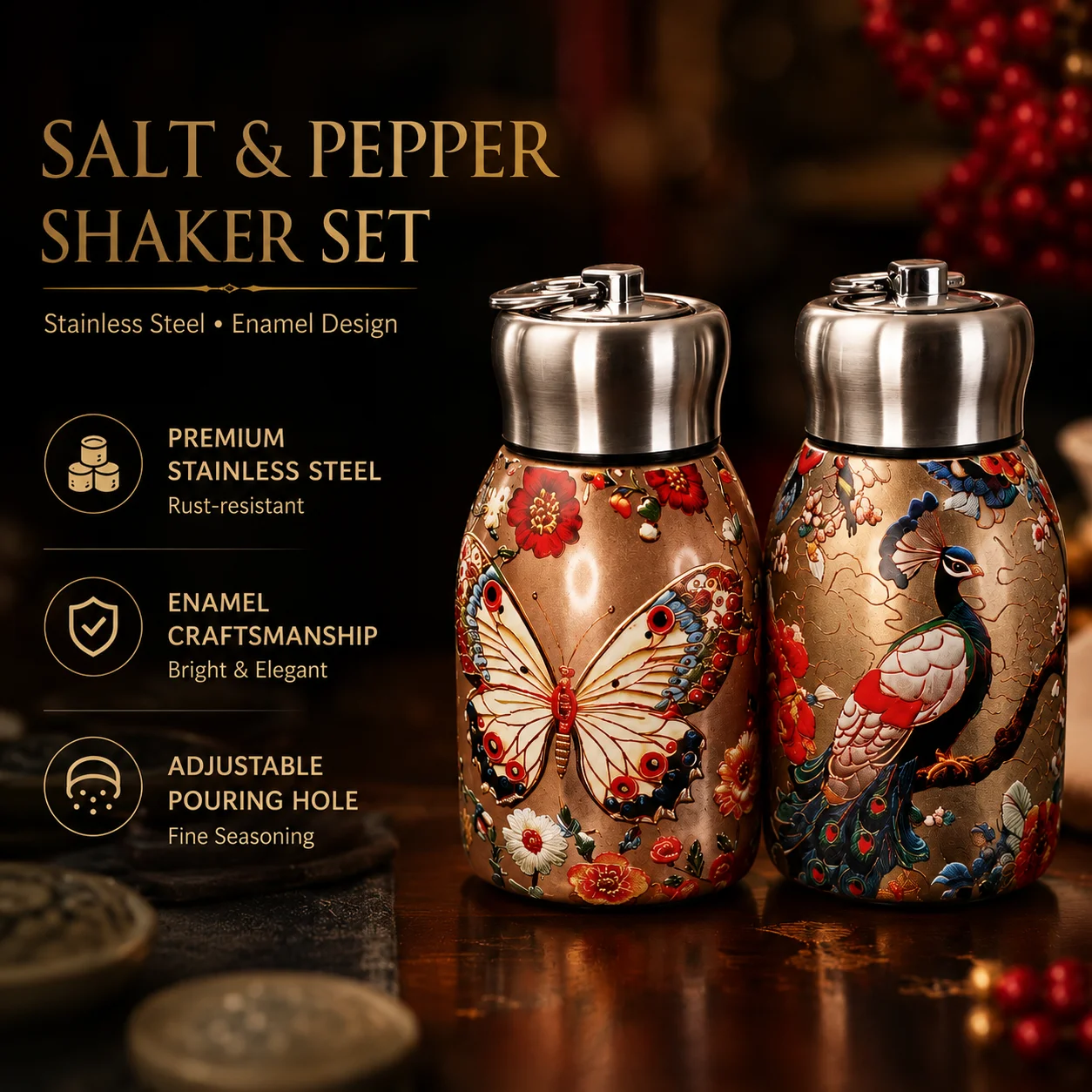 Copo Térmico Portátil de Aço Inoxidável de 300ml, Copo de Bolso Reforçado, Elegante e Exquisito, para Viagens ao Ar Livre e Escritório