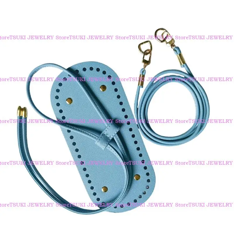 

62KE Multi Purpose Bag Strap and Base Precise Cut PU Leather Woven DIY Crafting