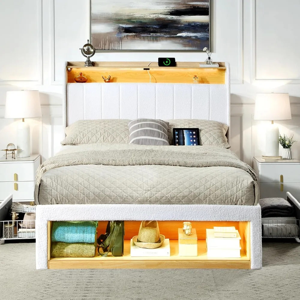 Queen Size Boucle B…