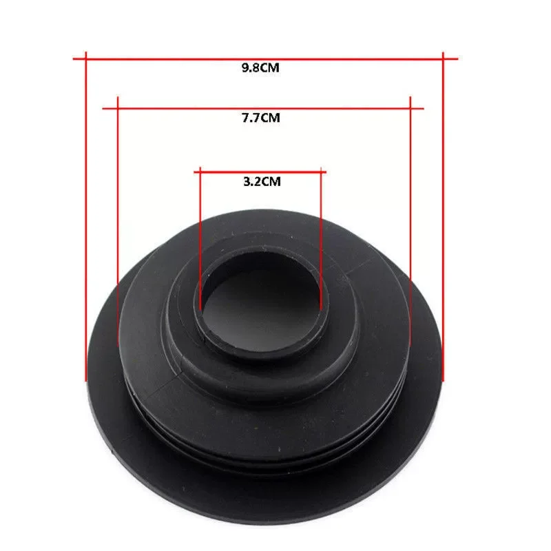 1Pc Universal Soft Rubber LED Headlight Dust Seal Cap Waterproof Car Headlamp Bulb Protector Cover