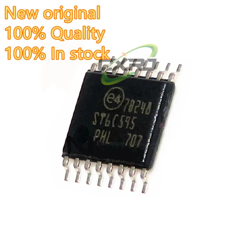 (10piece)  New & Original STPIC6C595TTR  STPIC6C595  ST6C595 sop-16 Chipset