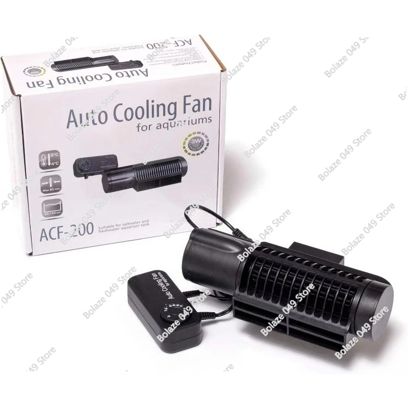 

Вентилятор охлаждения для аквариума ACF 200/300, 12 В, с автоматическим контролем температуры, бесшумный, аксессуар для морского аквариума