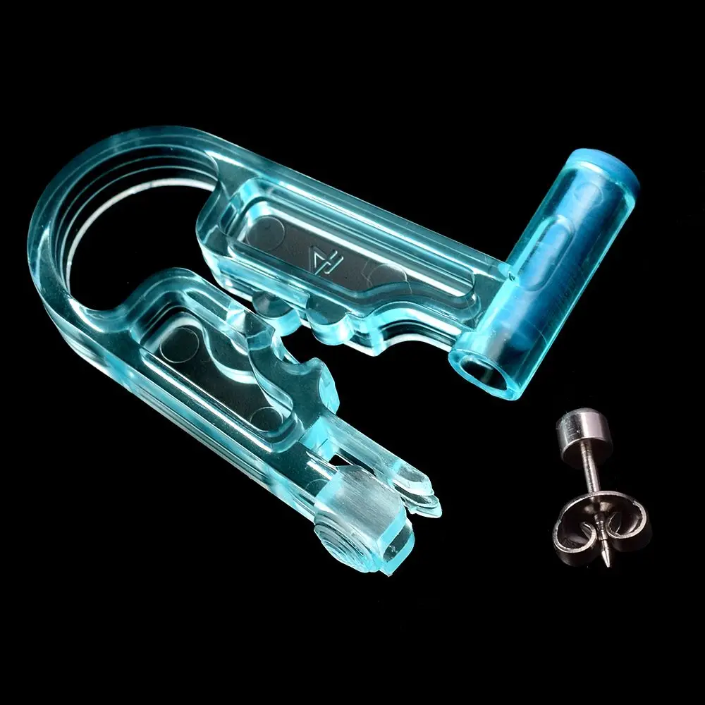 1/5pcs Ear Piercing Gun Kit Disposable Disinfect Safety Earring Piercer Machine Studs Nose Clip Body Jewelry Piercing Tool Guns