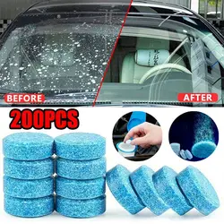 10-200Pcs/SET Car Effervescent Washer tablet Auto Glass Washing Tablet Car Windscreen Cleaner Windscreen Glass Cleaning Tablet