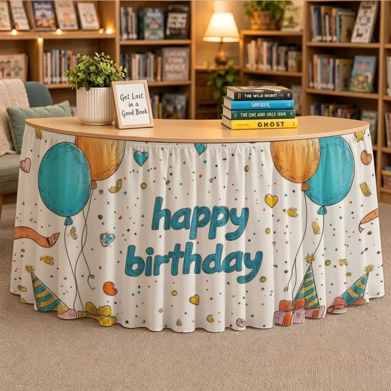 1PC Party Tablecloth | Graffiti Celebration Style | Suitable for birthday parties, dining tables, dessert tables
