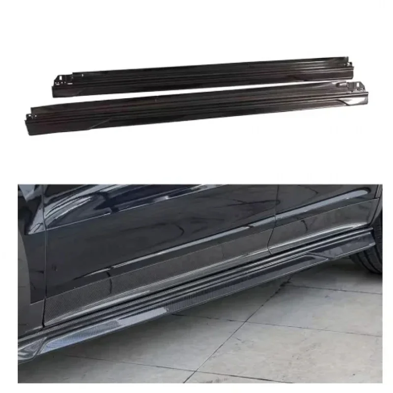 High Quality Dry Carbon Fiber Side Skirts Side Extension Body Kit Coupe 2018-2024