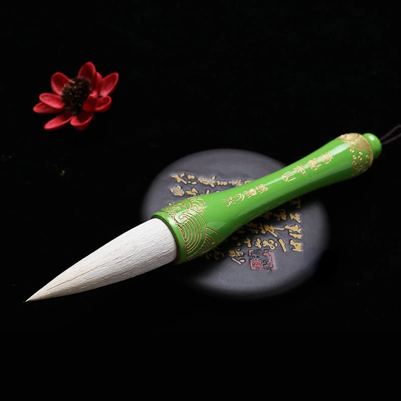 Woolen Hair Brush Chinese Calligraphy Brush Pen China New Year Spring Festival Couplets Fuzi Writing Brush Caligraphy Caligrafia