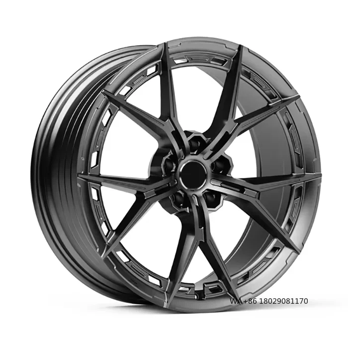 

Классический дизайн, ультра глубокие вогнутые черные матовые алюминиевые сплавы, кованые автомобильные колеса с 5 спицами для BMW Audi